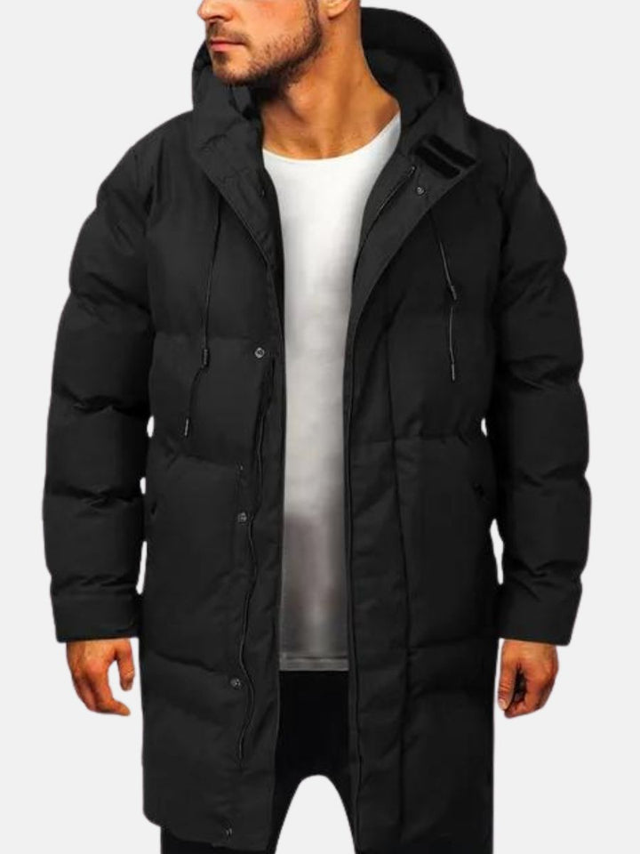 Parka Cassius para Hombre – Acolchado Aislante, Nylon Resistente y Estilo Moderno
