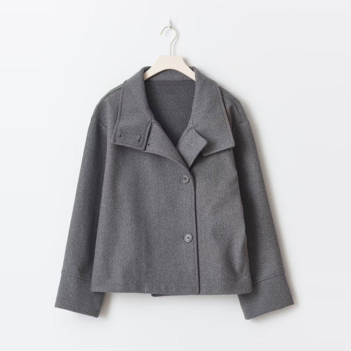 Arianna Manteau Court Femme – Veste Double-Boutonnage Élégante & Chaude au Style Intemporel