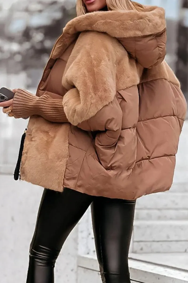 Amara Veste Femme Hiver – Chaude, Confortable et Design Multicolore Tendance
