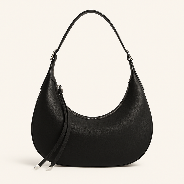 Ailany Sac Hobo Femme – Demi-Lune Élégant en Similicuir Grainé avec Poignée Ajustable