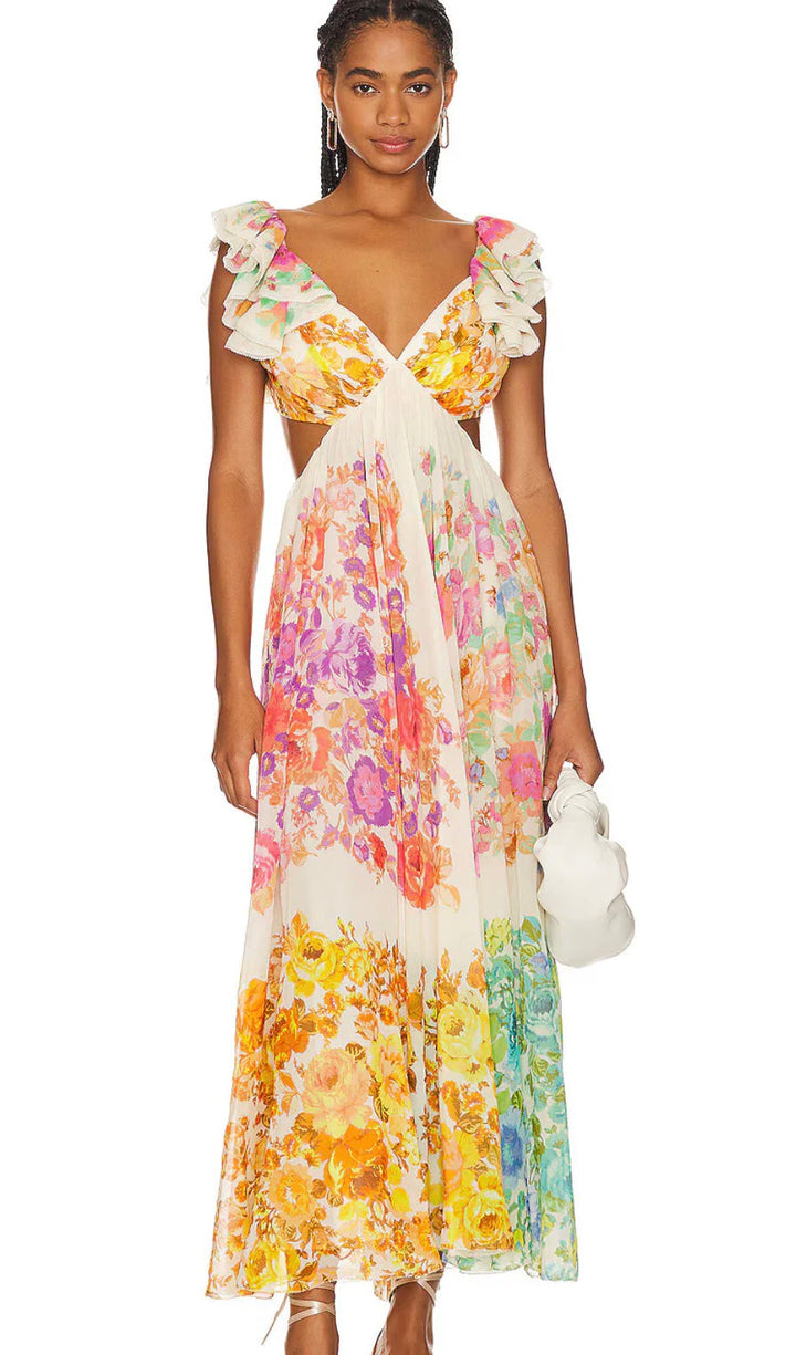 Vestido de verano de Blythe Fleurie: tela ligera, corte de fluido y diseño versátil para mujeres