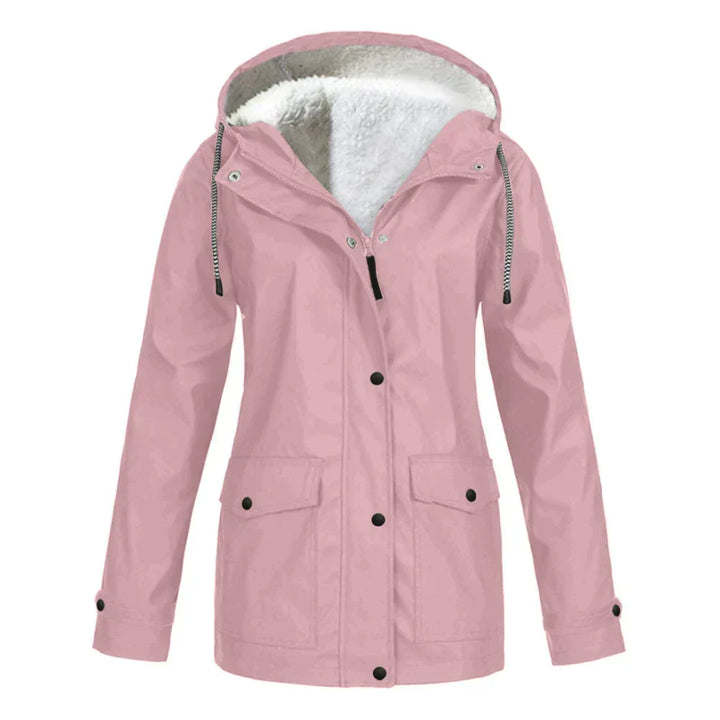 Lorena Veste Femme Imperméable – Élégante, Doublée Douce & Confortable pour la Pluie