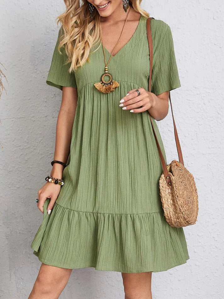 Vestido de verano femenino Julietta - Amplio vestido con VO y Comodidad Aérea para días calurosos