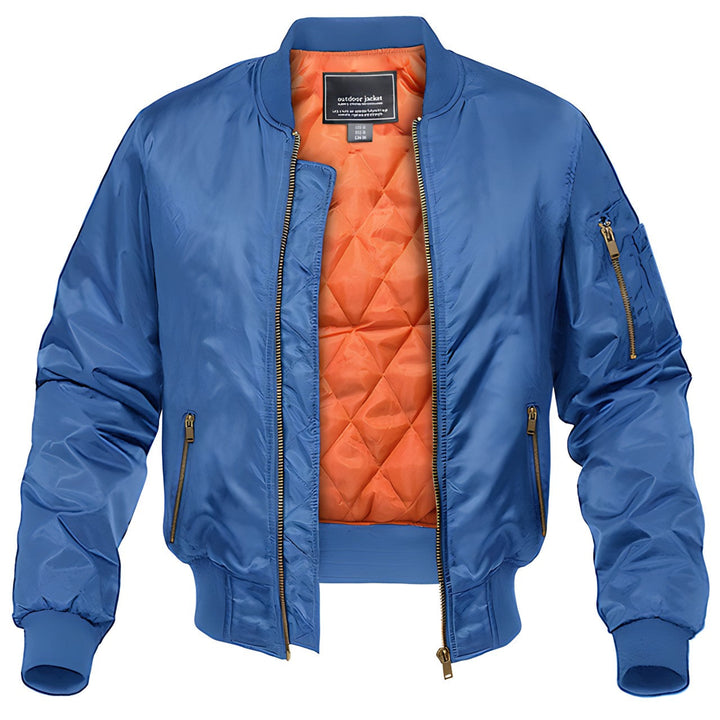 Chaqueta bomber Marius para hombre: chaqueta de piloto elegante y cómoda con un estilo atemporal.