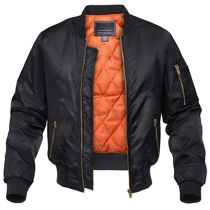 Chaqueta bomber Marius para hombre: chaqueta de piloto elegante y cómoda con un estilo atemporal.