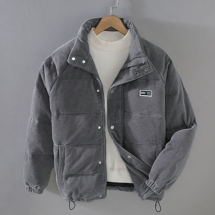 Chaqueta René para hombre: elegante chaqueta de pana con cálida mezcla de lana