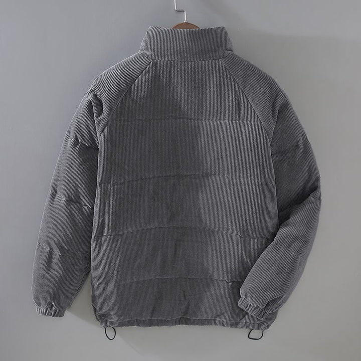 Chaqueta René para hombre: elegante chaqueta de pana con cálida mezcla de lana