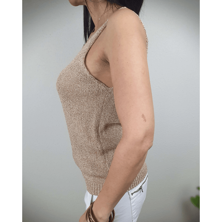 Polina High Women's Sleeveless - dolce e lusinghiera tazza elegante