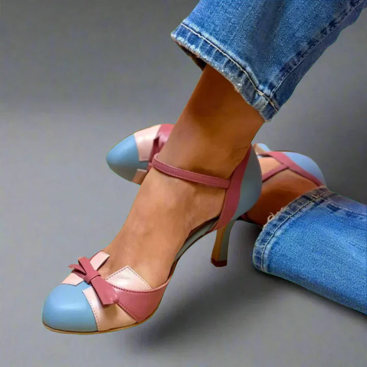 Thea Escarpins Femme – Chaussures Élégantes avec Semelle Anatomique & Design Chic