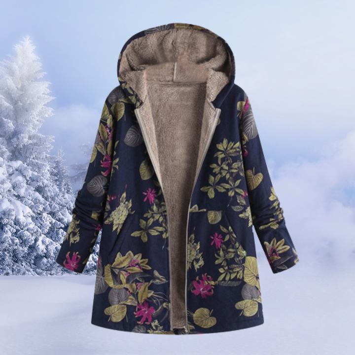 Chaqueta Cleo para mujer: cómoda y moderna chaqueta con capucha para el invierno.
