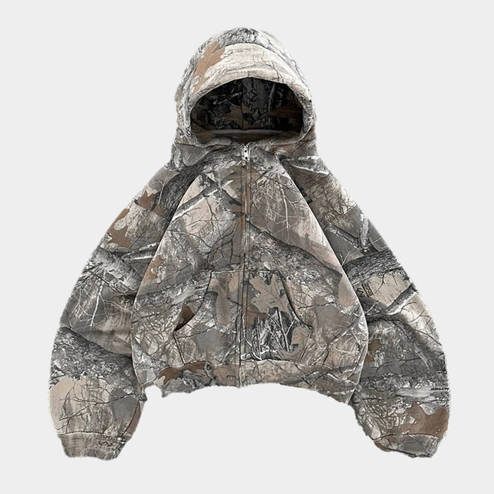 Marlon Hoodie Homme – Sweat à Capuche Camouflage Moderne, Confortable & Polyvalent