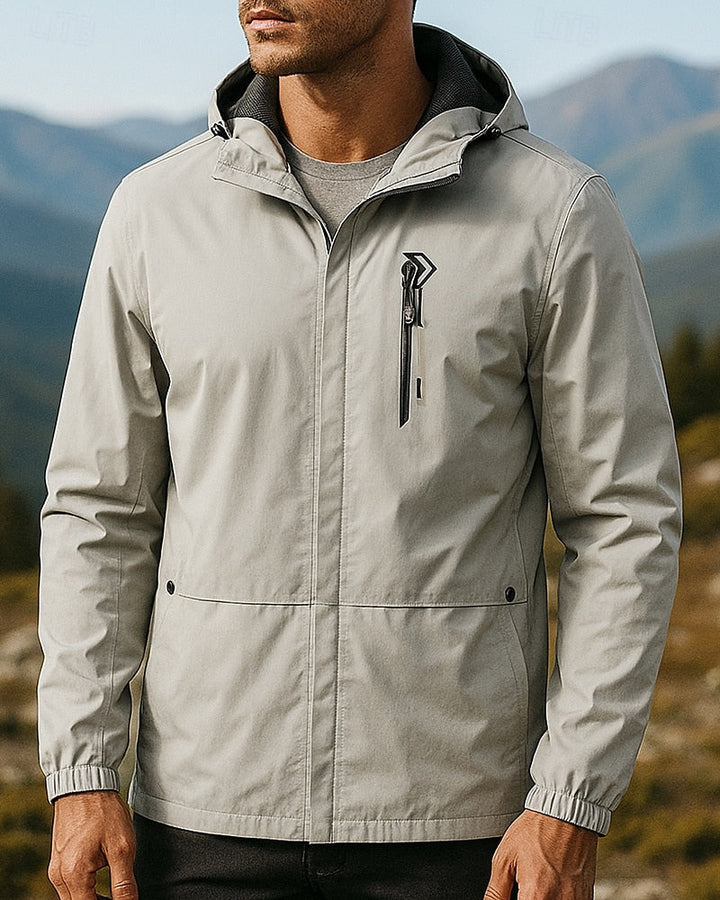Noa Veste d’Extérieur Homme avec Capuche – Imperméable, Chaude & Ajustable