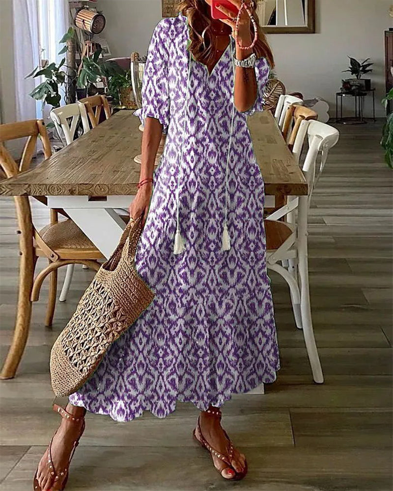 Blanche Robe Maxi Femme – Bohème Chic, Coton Léger & Style Ibiza Estival