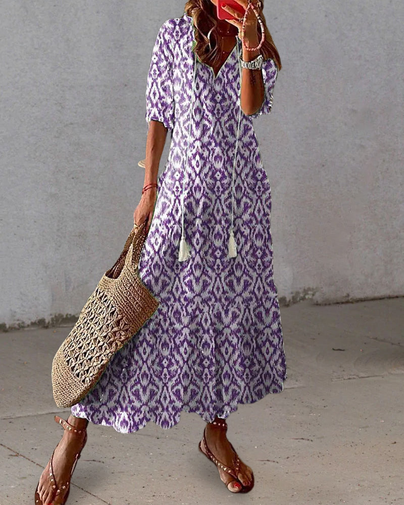 Blanche Robe Maxi Femme – Bohème Chic, Coton Léger & Style Ibiza Estival