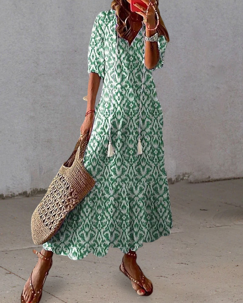 Blanche Robe Maxi Femme – Bohème Chic, Coton Léger & Style Ibiza Estival