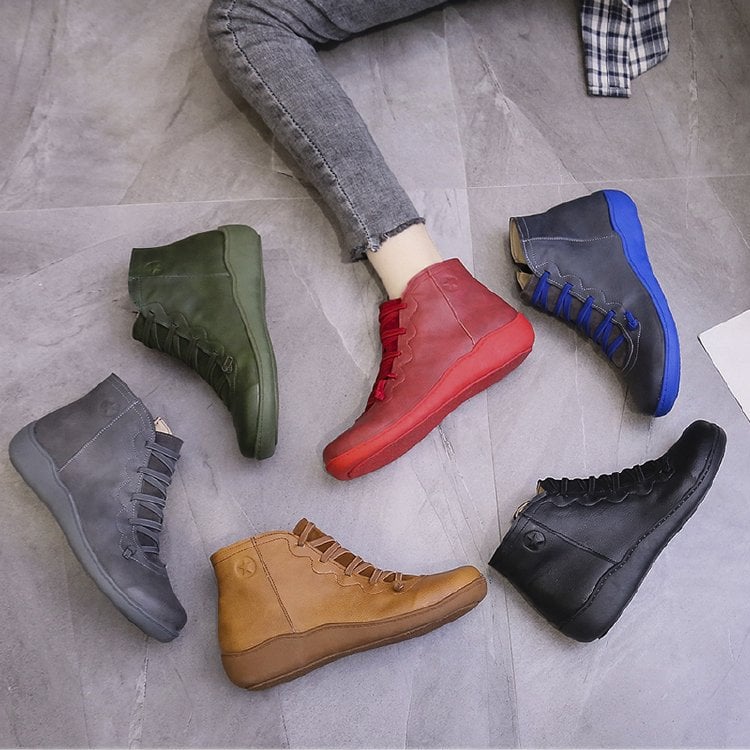 Alice Chaussures Femme – Chaussures Orthopédiques en Cuir Véritable Confort & Élégance
