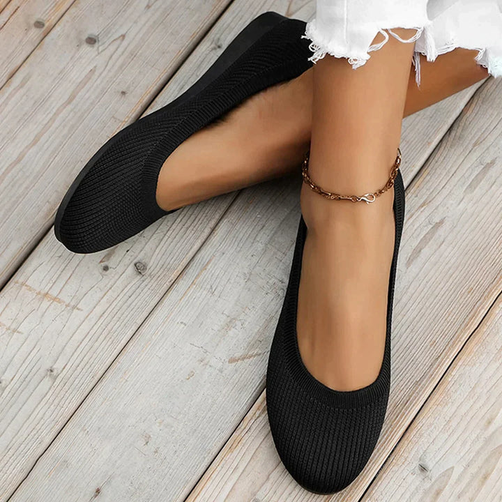 Karen Women's Moccasins - Comode ballerine in mesh con materiale traspirante e di design della luce