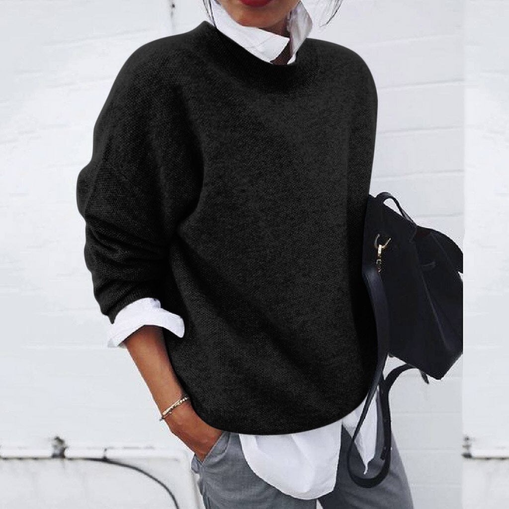 Celine Pull Femme – Pull en Cachemire Doux & Élégant au Style Intemporel