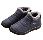 Nhovi Snowy Slips Hombre Lunero Eindhoven – Zapatos de Invierno Impermeables y Calientes para Ponerse Fácilmente