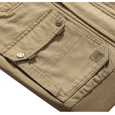 Ethan Veste Homme – Veste Tactique Polyvalente Imperméable & Résistante pour Extérieur