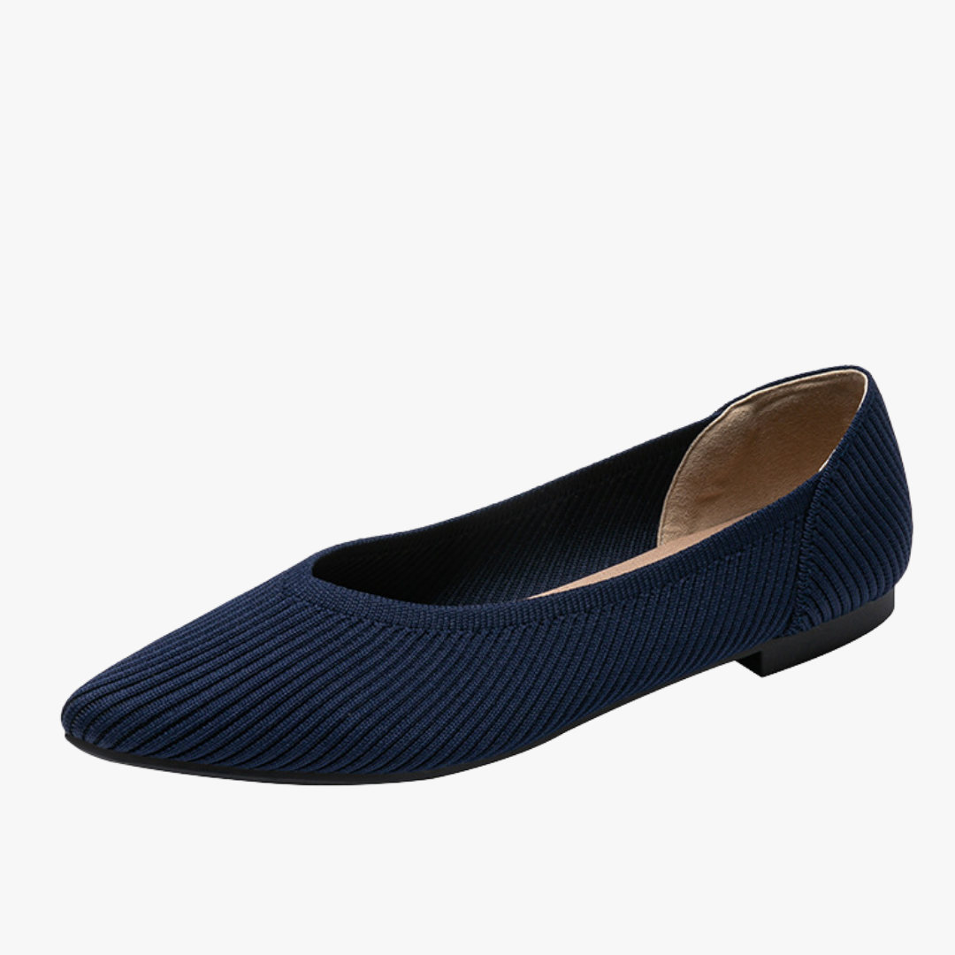 Balerini Faye pentru femei cu vârf ascuțit – balerini din plasă confortabili de încălțat cu talpă moale