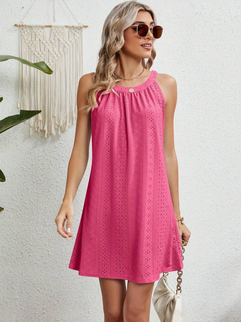 Evelyn Women's Cover-Up Dress-Light Extvelesless Abito con un look elegante