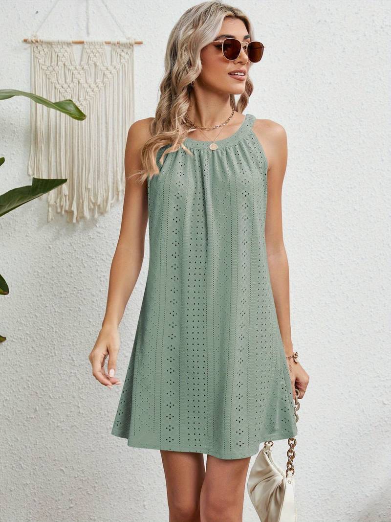 Evelyn Women's Cover-Up Dress-Light Extvelesless Abito con un look elegante