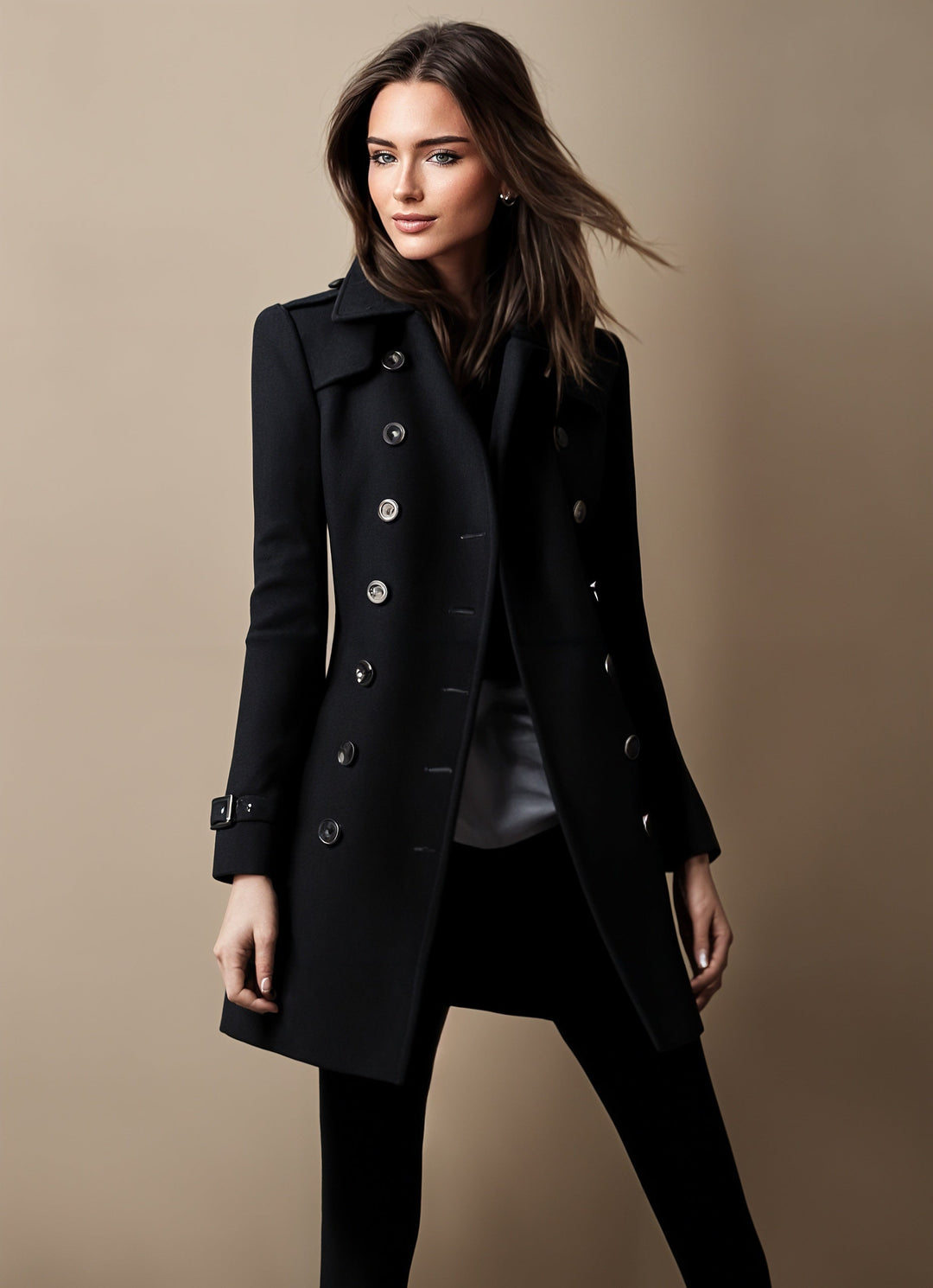 Divine Manteau Femme – Manteau Élégant & Chic avec Coupe Moderne pour Toutes Occasions