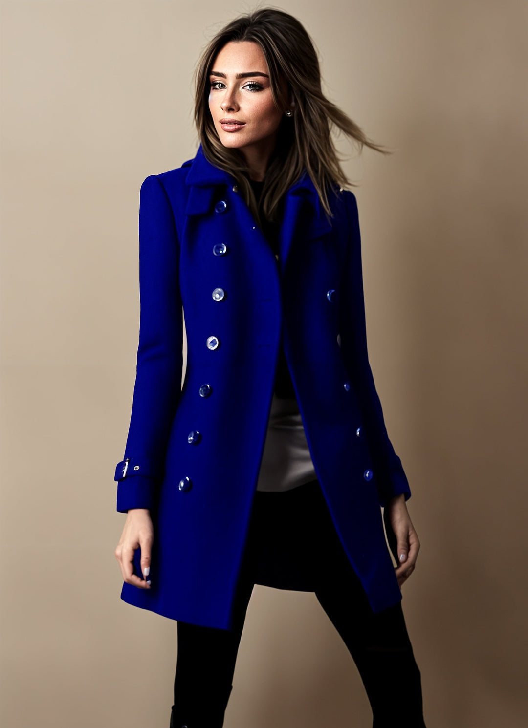 Divine Manteau Femme – Manteau Élégant & Chic avec Coupe Moderne pour Toutes Occasions