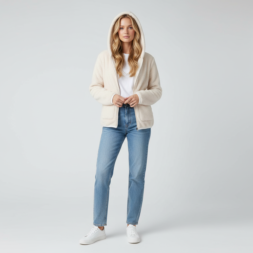 Mavic Dame Fleecervest – Blød Ærmeløs Jakke med Lynlås og Sidelommer