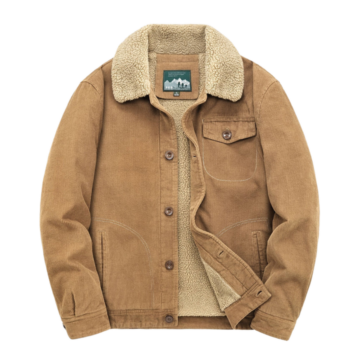 Manteau En Coton Léger Avec Poche Sur La Poitrine Pour L'extérieur Pour Les Hommes