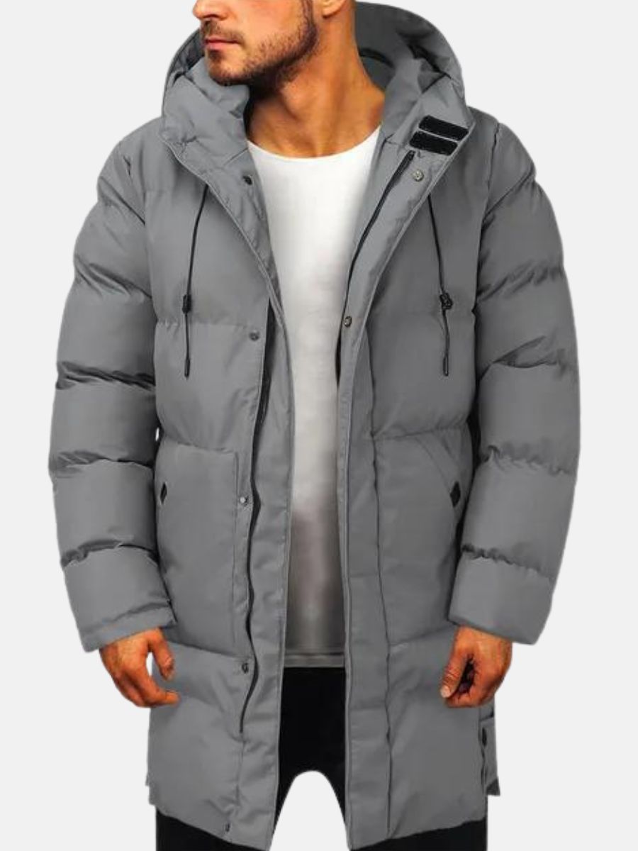 Cassius Parka Uomo – Imbottitura Isolante, Nylon Resistente & Stile Moderno