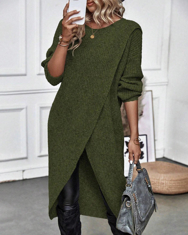 Sylvia Pull Femme – Long Pull Élégant & Confortable pour Look Chic au Quotidien