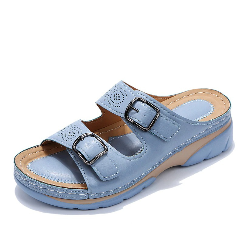 Luisa Women's Sandals - Sandali ortopedici estivi con suola Eva & Amorti Gel per alleviare il dolore