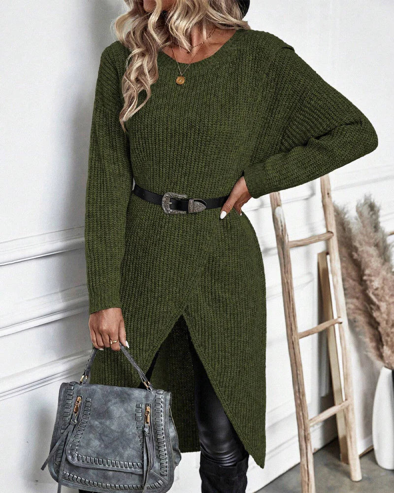 Sylvia Pull Femme – Long Pull Élégant & Confortable pour Look Chic au Quotidien