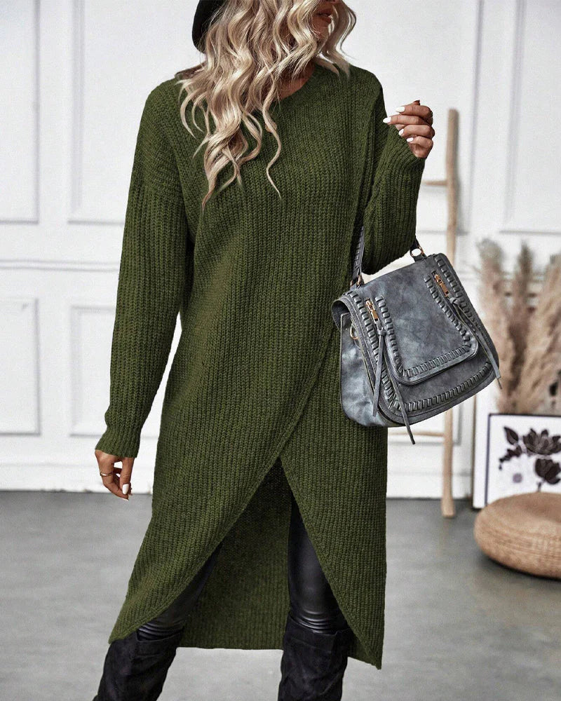 Sylvia Pull Femme – Long Pull Élégant & Confortable pour Look Chic au Quotidien