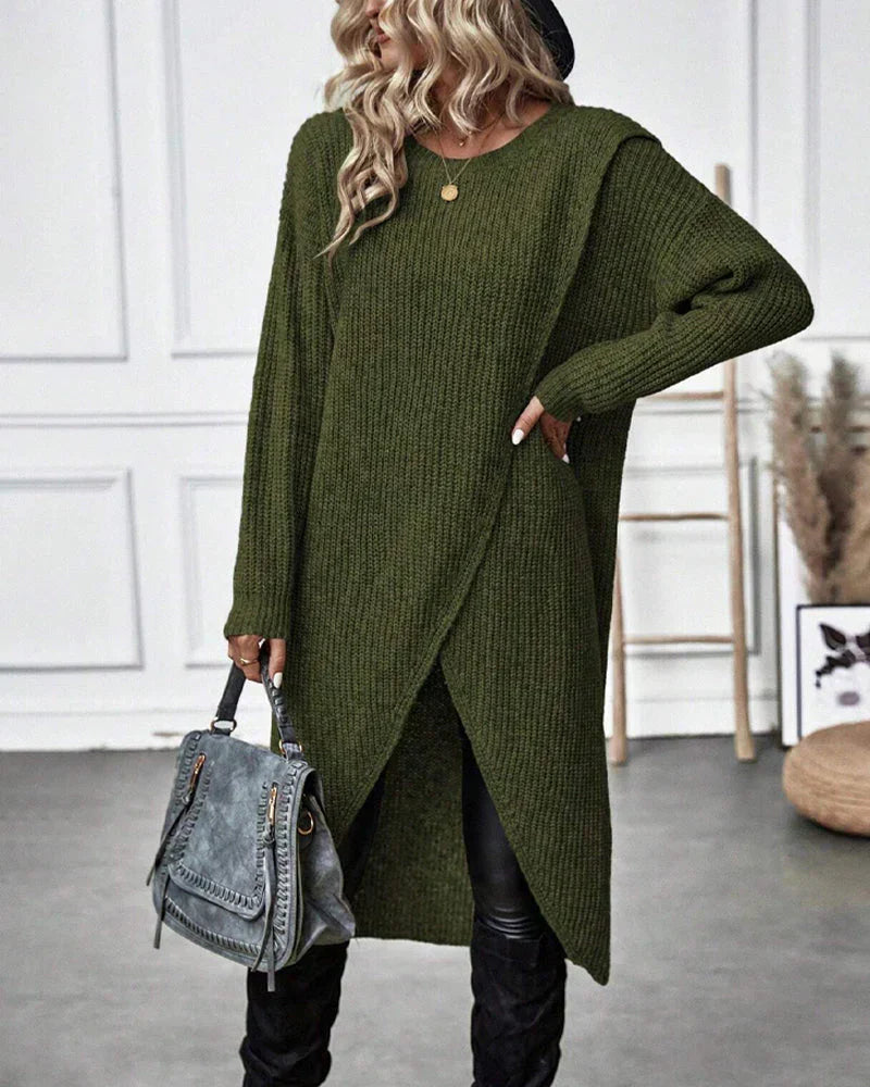Sylvia Pull Femme – Long Pull Élégant & Confortable pour Look Chic au Quotidien