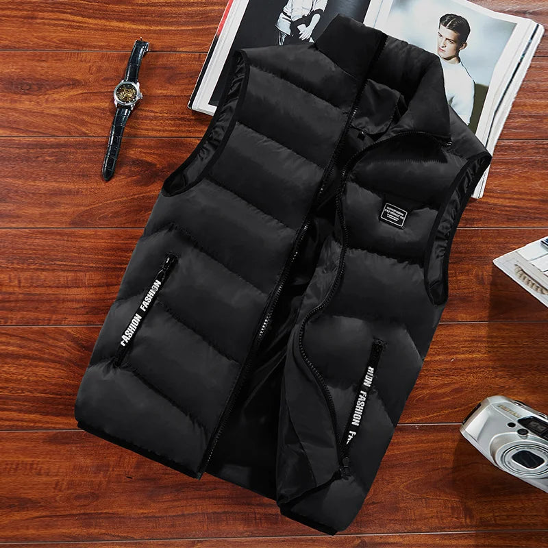 Clarence Gilet Matelassé Uomo – Senza Maniche, Isolamento Termico & Chiusura Lampo