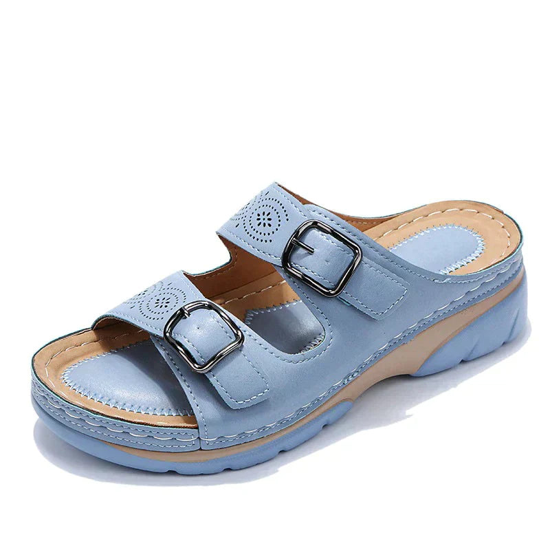 Sandali ortopedici delle donne di Paulette - Design moderno e comfort ottimale in Pearl