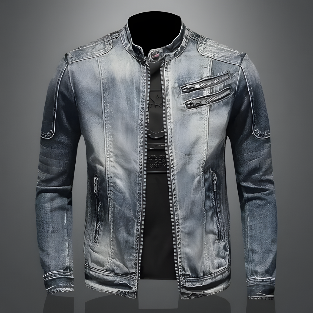 Michel Veste Homme – Veste en Denim Premium Confortable & Durable au Style Moderne