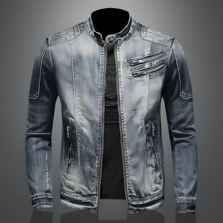 Michel Veste Homme – Veste en Denim Premium Confortable & Durable au Style Moderne