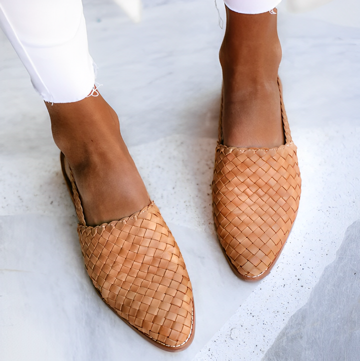 Scarpe in pelle di lusso Amélie per donne - design comodo, elegante e senza tempo