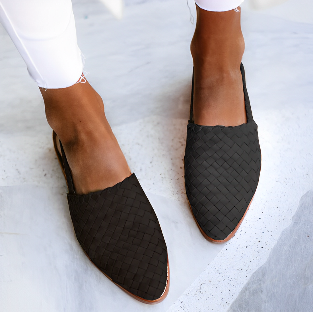 Scarpe in pelle di lusso Amélie per donne - design comodo, elegante e senza tempo