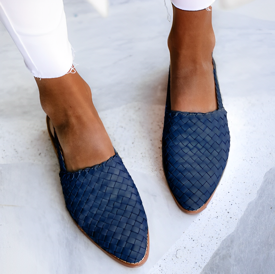 Scarpe in pelle di lusso Amélie per donne - design comodo, elegante e senza tempo