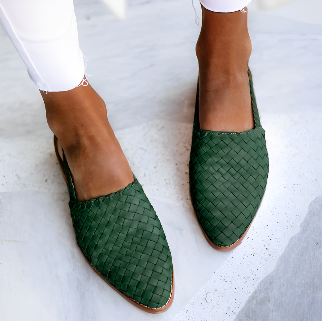Scarpe in pelle di lusso Amélie per donne - design comodo, elegante e senza tempo