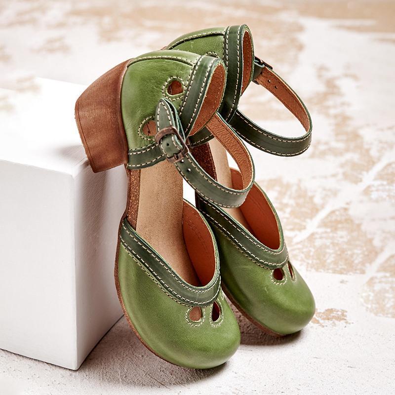 Sandali femminili Mina - Sandali ortopedici estivi con taglio triplo ed elegante