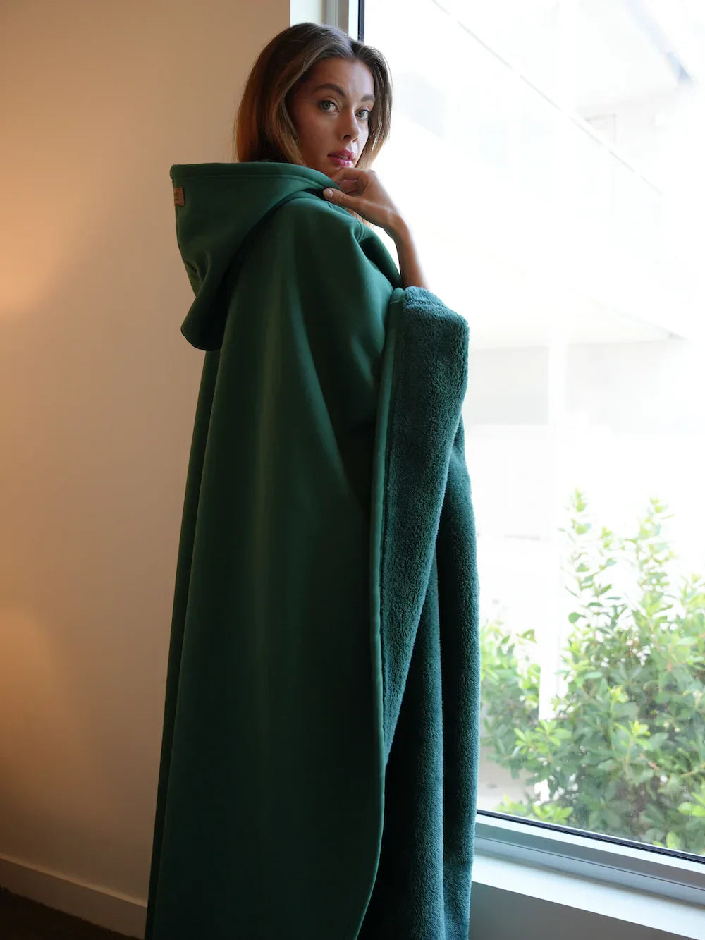 Eden Hoodie Blanket – Sweat à Capuche Oversize en Polaire Douce avec Confort Chaud & Respirant