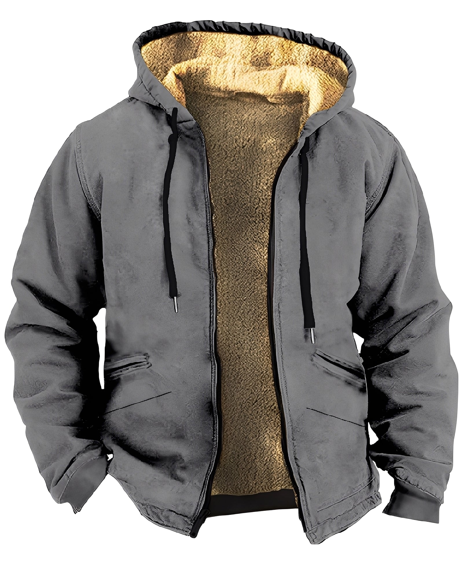 Mervin Men's Jacket – Color Block Hoodie in Soft & Breathable Fabric