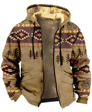 Mervin Men's Jacket – Color Block Hoodie in Soft & Breathable Fabric