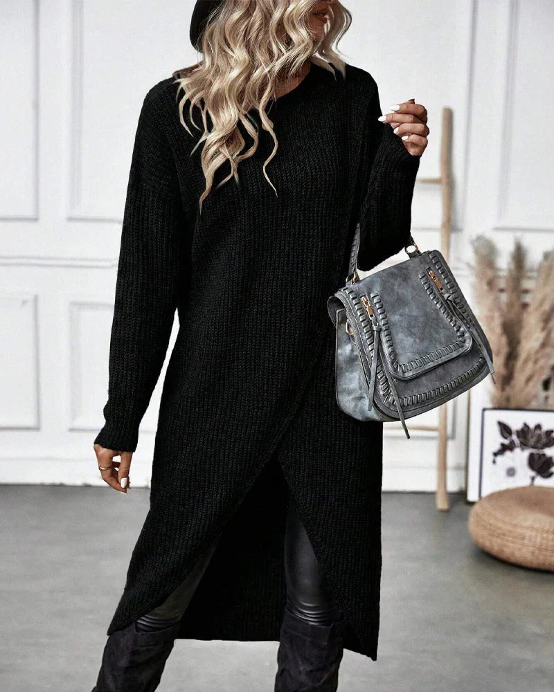 Sylvia Pull Femme – Long Pull Élégant & Confortable pour Look Chic au Quotidien